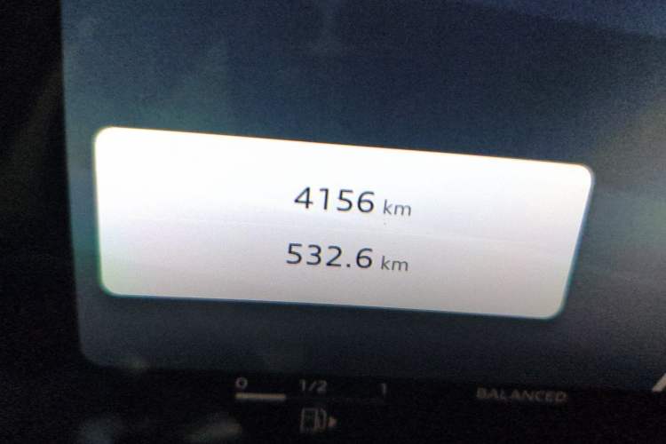 Used Audi Q5L 2026 150kW Smart Hybrid Luxury Edition Odometer Close Up