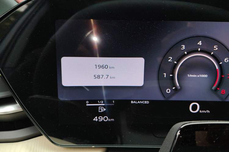 Used Audi Q5L 2026 Model Range: Exclusive Edition for 10 Million Users Odometer Close Up