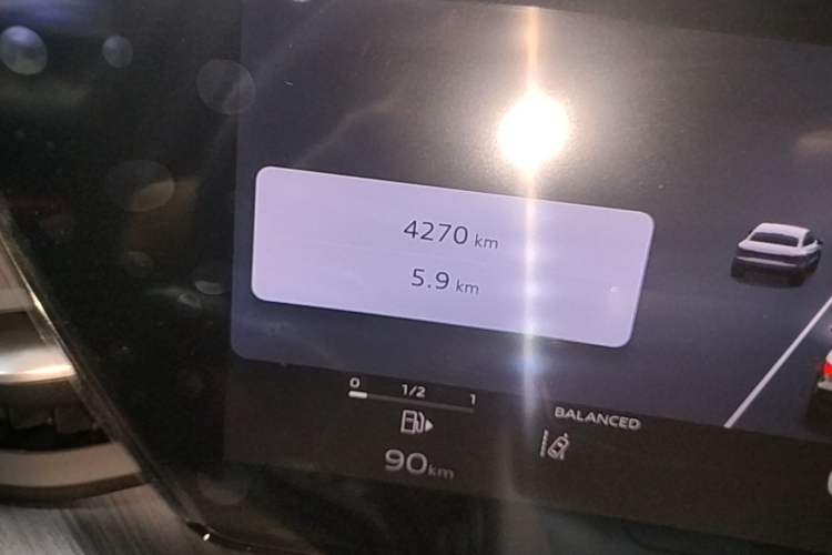 Used Audi Q5L 2026 Model Range: Exclusive Edition for 10 Million Users Odometer Close Up