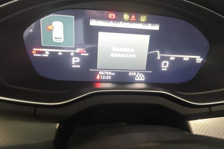 Used Audi Q5L Sportback 2021 45 TFSI Luxury Edition Odometer Close Up