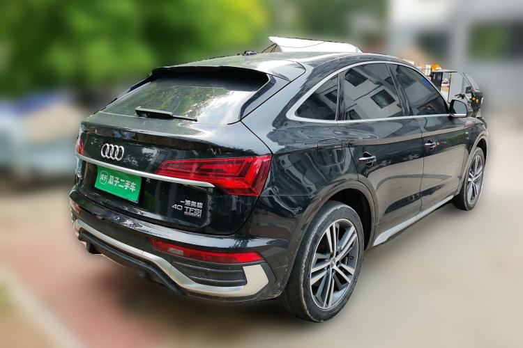 Used Audi Q5L Sportback 2021 40 TFSI Luxury Edition Rear Right 45 Deg