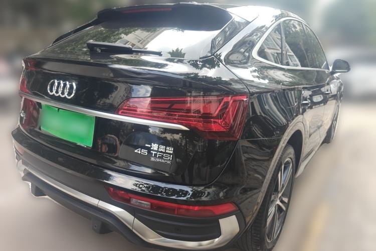 Used Audi Q5L Sportback 2021 40 TFSI Luxury Edition Rear Right 45 Deg
