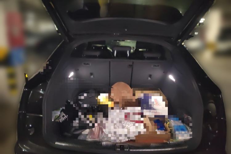 Used Audi Q5L Sportback 2021 40 TFSI Fashion Model Trunk