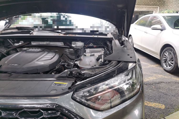 Used Audi Q5L Sportback 2021 40 TFSI Enjoy Life Edition Engine Bay Left