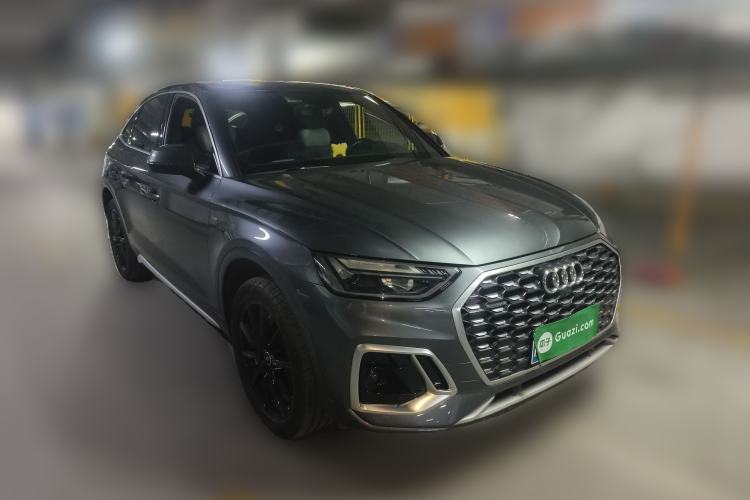 Used Audi Q5L Sportback 2021 40 TFSI Luxury Edition Front Right 45 Deg