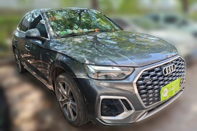 Used Audi Q5L Sportback 2021 40 TFSI Luxury Edition Front Right 45 Deg