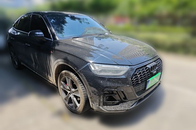 Used Audi Q5L Sportback 2021 45 TFSI Luxury Edition Front Right 45 Deg