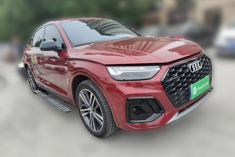 Used Audi Q5L Sportback 2021 45 TFSI Luxury Edition Front Right 45 Deg