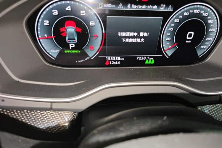 Used Audi Q5L Sportback 2021 45 TFSI Luxury Edition Odometer Close Up