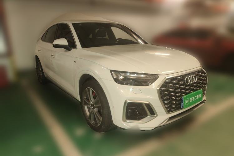 Used Audi Q5L Sportback 2021 45 TFSI Luxury Edition Front Right 45 Deg