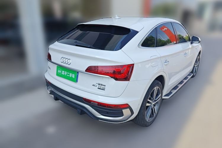 Used Audi Q5L Sportback 2021 40 TFSI Luxury Edition Rear Right 45 Deg
