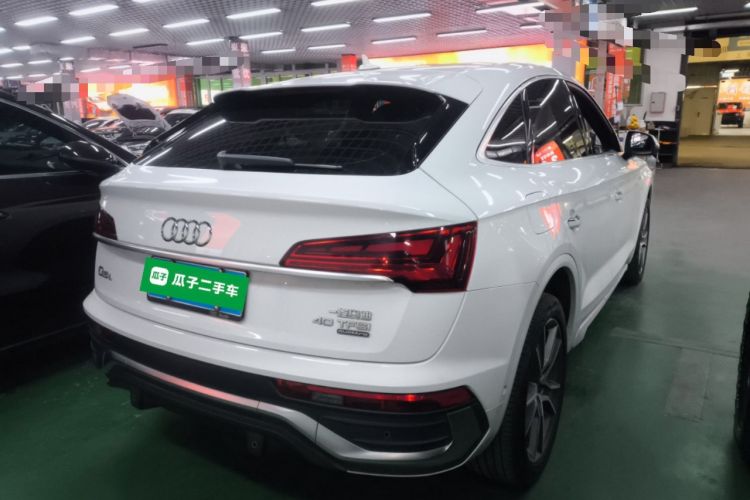 Used Audi Q5L Sportback 2021 40 TFSI Luxury Edition Rear Right 45 Deg