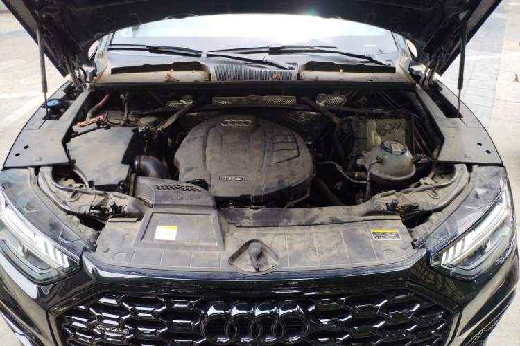 Used Audi Q5L Sportback 2022 Revised Version 45 TFSI Prestige Edition Engine Bay