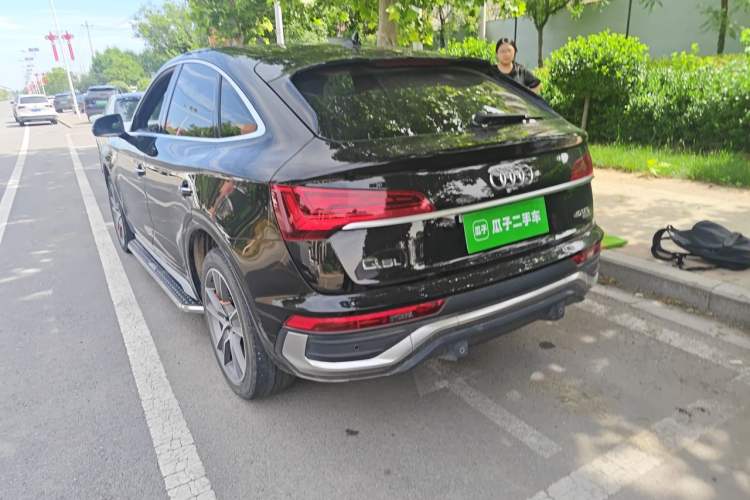 Used Audi Q5L Sportback 2022 40 TFSI Luxury Model Rear Left 45 Deg