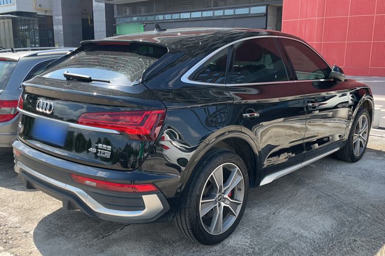 Used Audi Q5L Sportback 2022 45 TFSI Luxury Model Rear Right 45 Deg