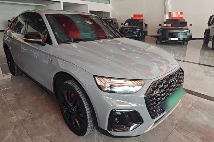 Used Audi Q5L Sportback 2022 Revised Version 45 TFSI Prestige Edition Front Right 45 Deg