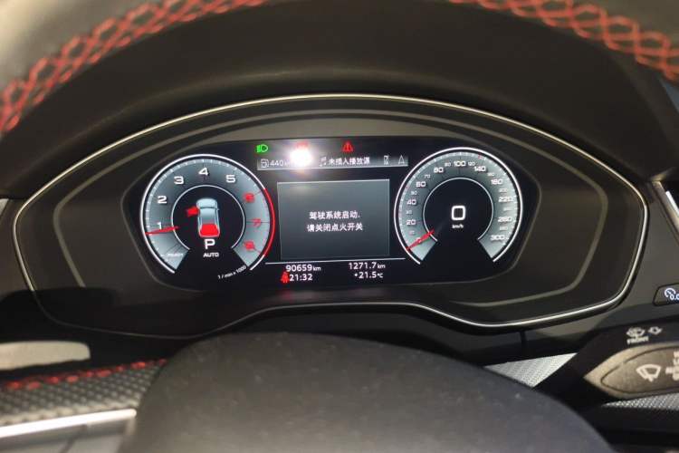 Used Audi Q5L Sportback 2022 Restyled 40 TFSI RS Kit Performance Version Instrument Cluster