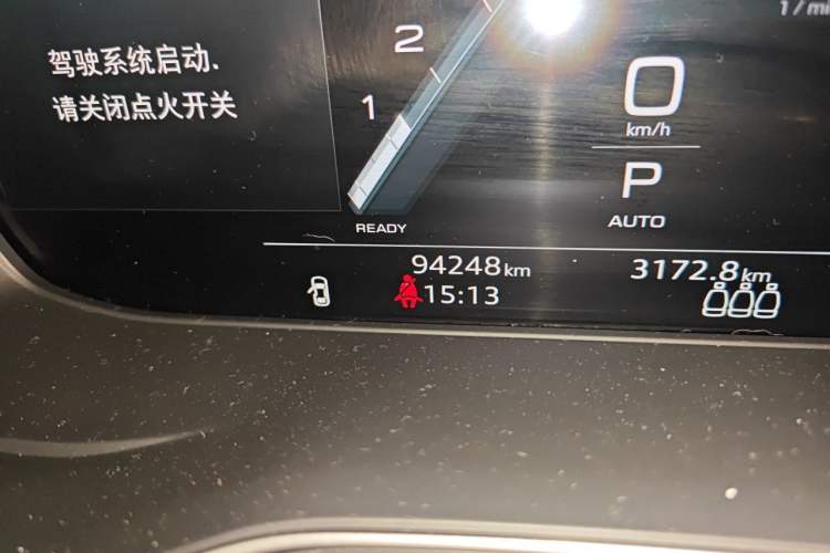 Used Audi Q5L Sportback 2022 45 TFSI Prestige Edition Odometer Close Up