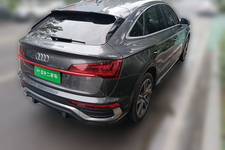 Used Audi Q5L Sportback 2022 45 TFSI Luxury Model Rear Right 45 Deg