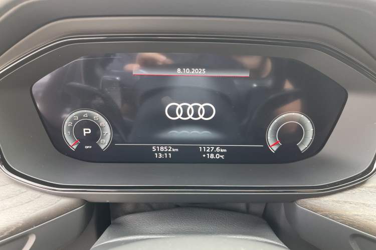 Used Audi Q6 2023 40 TFSI quattro Guanyun Edition Light Yulin Package Odometer Close Up