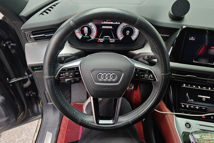 Used Audi Q6 2023 45 TFSI quattro Black Warrior Edition Steering Wheel