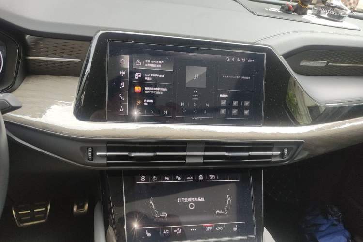 Used Audi Q6 2023 45 TFSI quattro Qiyun Edition Light Yulin Package Audio And AC Panel