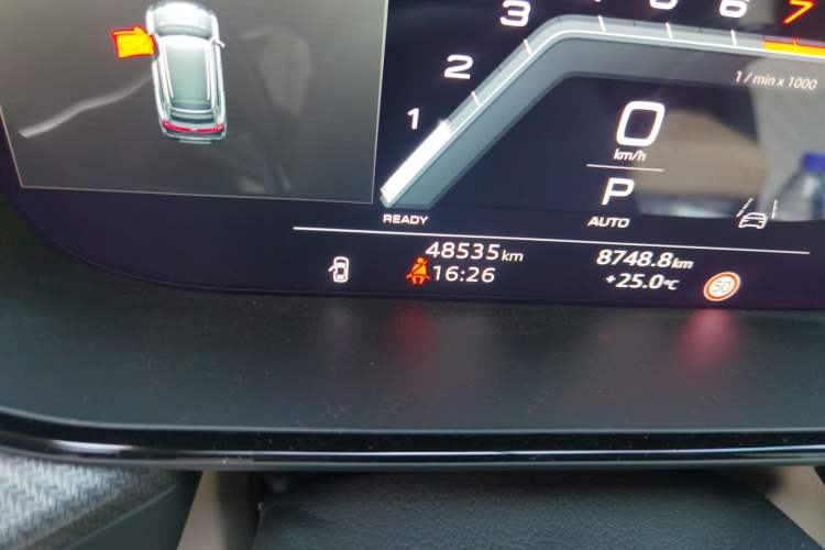 Used Audi Q6 2023 50 TFSI quattro Lingyun Edition edition one Odometer Close Up