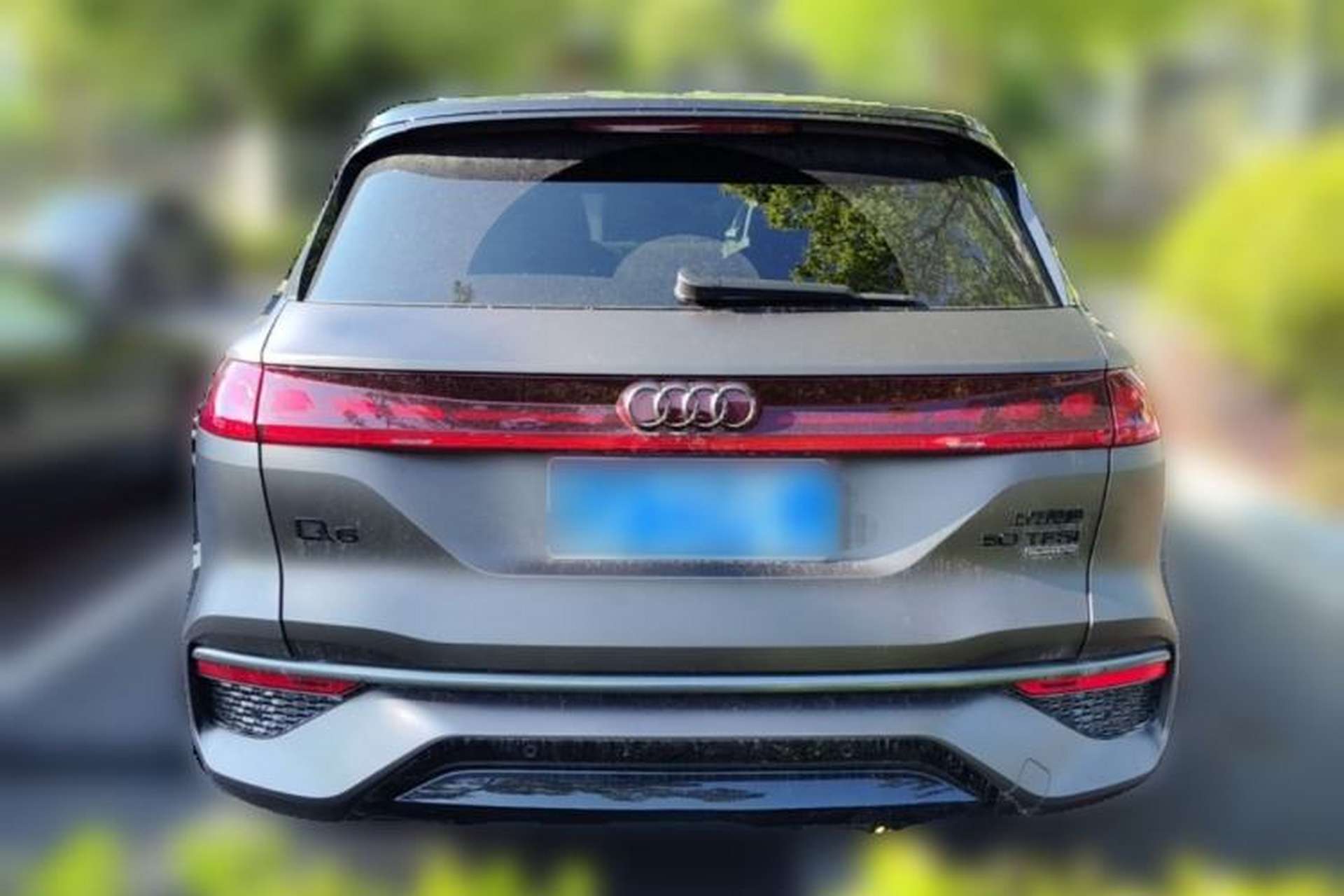 Used Audi Q6 2023 50 TFSI quattro Lingyun Edition edition one Rear