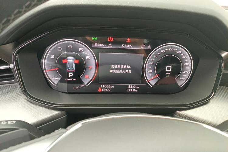 Used Audi Q6 2024 50 TFSI quattro Black Warrior Edition 6-seater Instrument Cluster