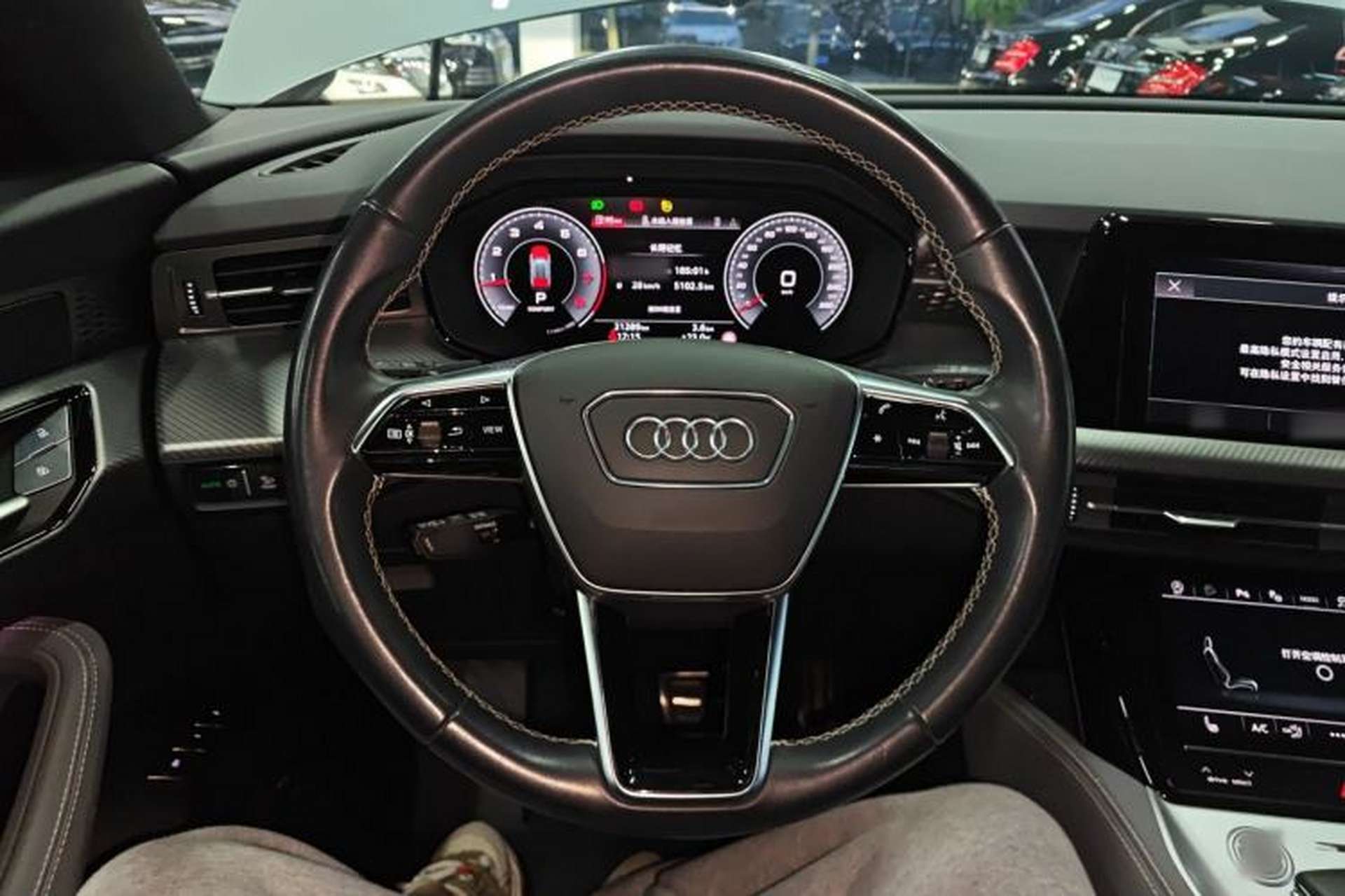 Used Audi Q6 2024 45 TFSI quattro Qiyun Edition Yulin Package 7 Seats Steering Wheel