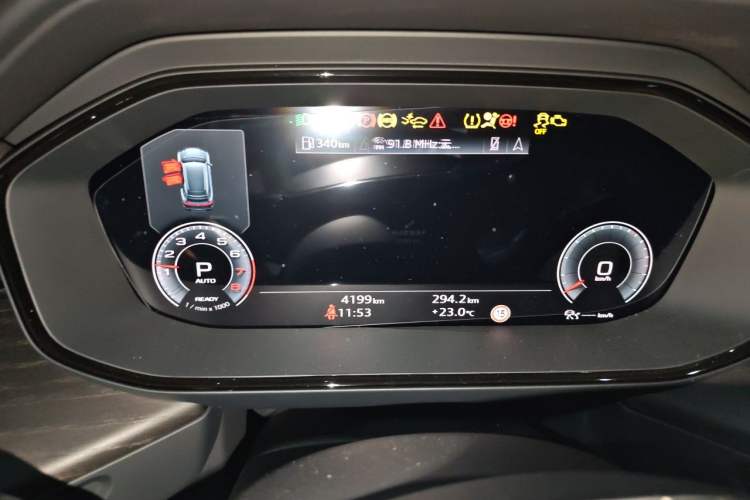 Used Audi Q6 2025 40 TFSI quattro Commemorative Edition Yulin Package 7 Seats Instrument Cluster