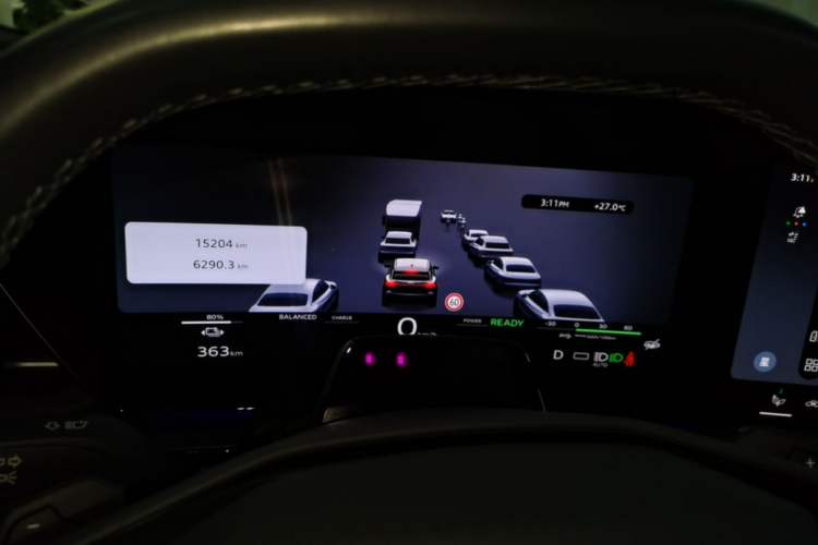 Used Audi Q6L e-tron 2026 First Launch Navigation Edition Instrument Cluster