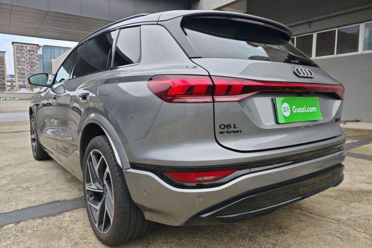 Used Audi Q6L e-tron 2026 First Launch Navigation Edition Rear Left 45 Deg