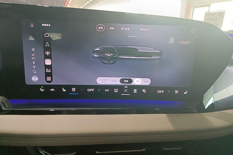 Used Audi Q6L e-tron 2026 First Launch Navigation Edition Audio And AC Panel