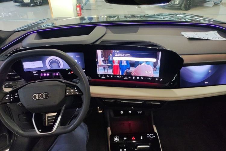 Used Audi Q6L e-tron 2026 First Launch Navigation Edition Center Console