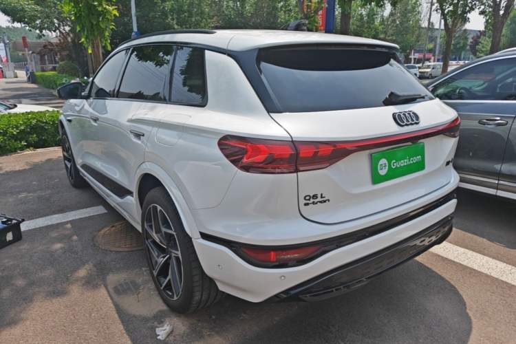 Used Audi Q6L e-tron 2026 First Launch Navigation Edition Rear Left 45 Deg