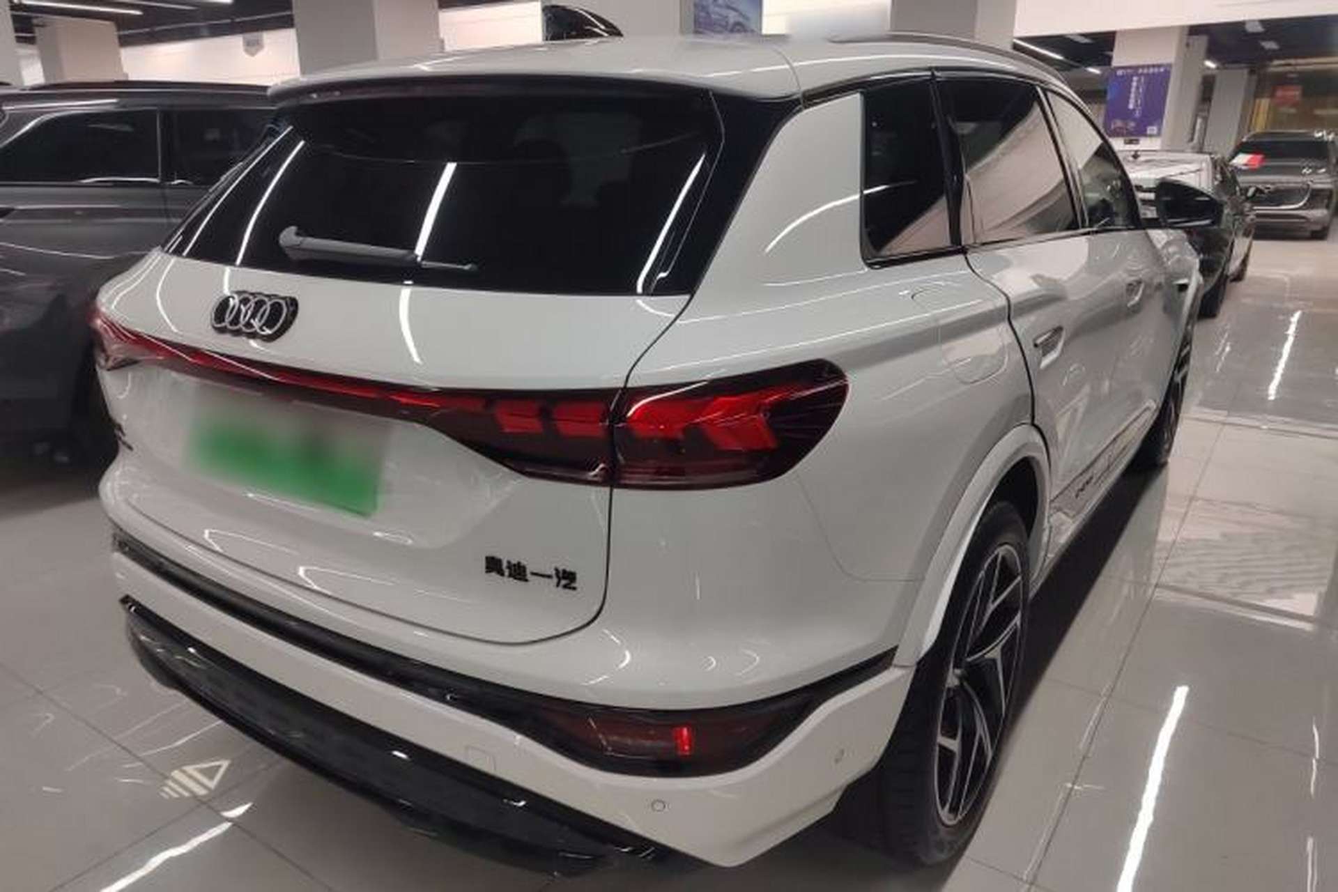 Used Audi Q6L e-tron 2026 First Launch Navigation Edition Rear Right 45 Deg