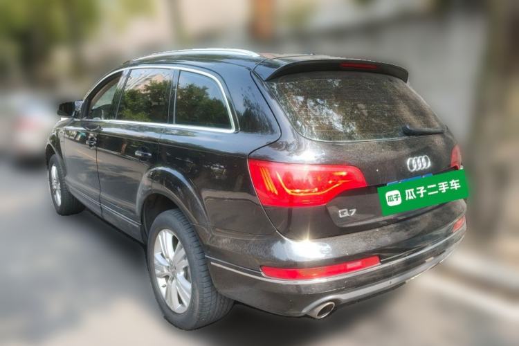 Used Audi Q7 2010 3.6 FSI quattro Technology model Rear Left 45 Deg
