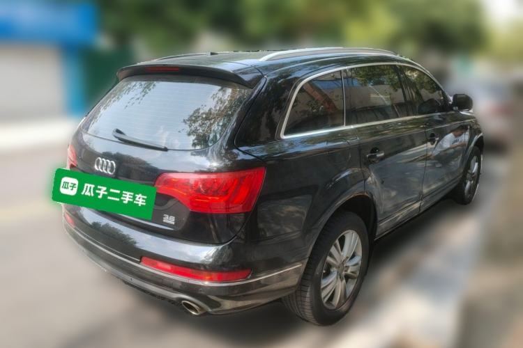 Used Audi Q7 2010 3.6 FSI quattro Technology model Rear Right 45 Deg