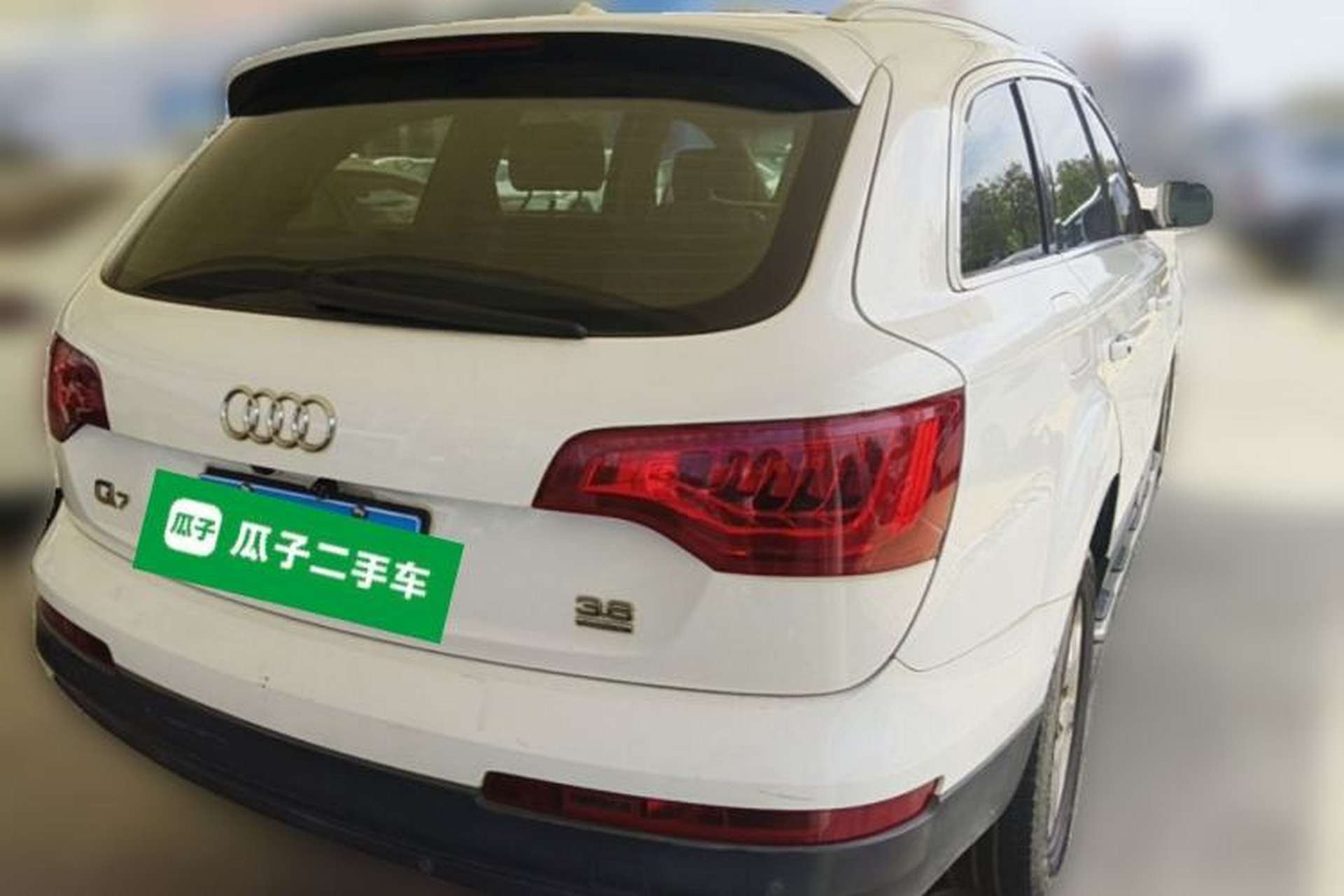 Used Audi Q7 2010 3.6 FSI quattro Technology model Rear Right 45 Deg