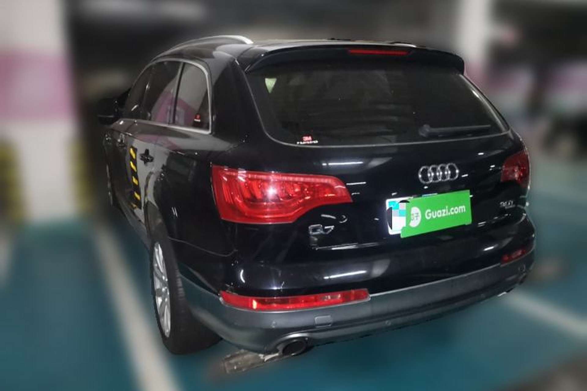 Used Audi Q7 2011 3.0 TFSI Ambition (200kW) Rear Left 45 Deg