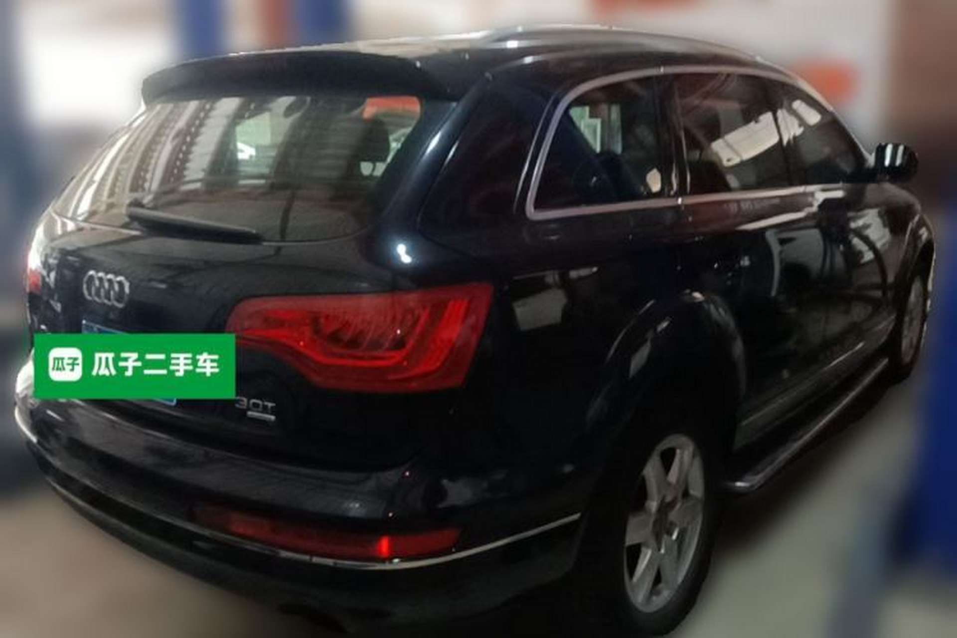 Used Audi Q7 2011 3.0 TFSI Technology (200kW) Rear Right 45 Deg