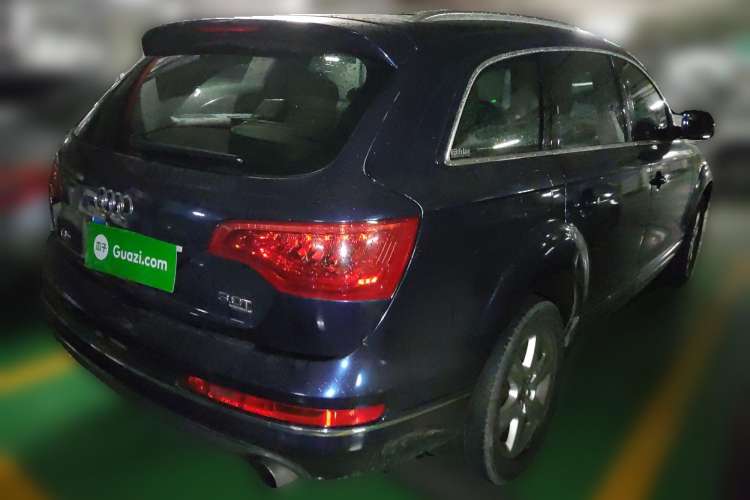 Used Audi Q7 2011 3.0 TFSI Technology (200kW) Rear Right 45 Deg