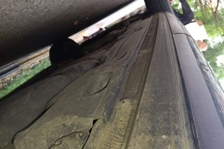 Used Audi Q7 2012 3.0 TDI Leading Model Chassis Rear Left