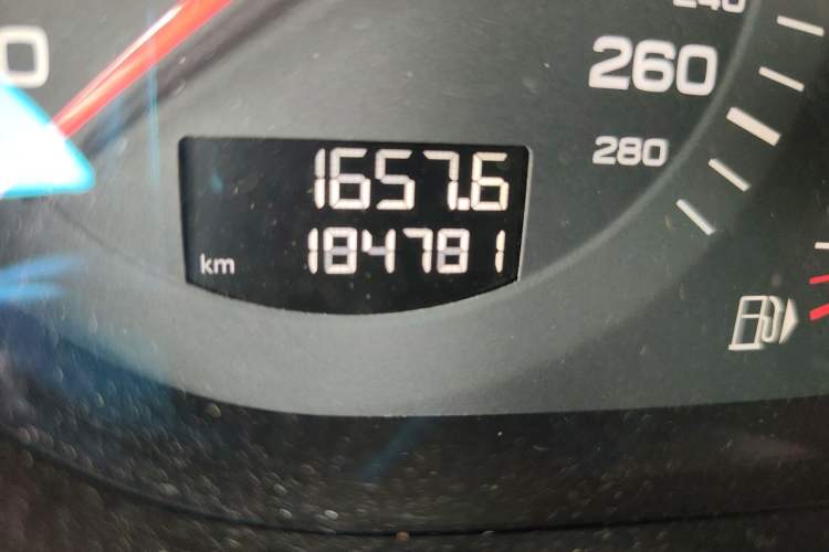 Used Audi Q7 2012 3.0 TFSI Ambition (200kW) Odometer Close Up
