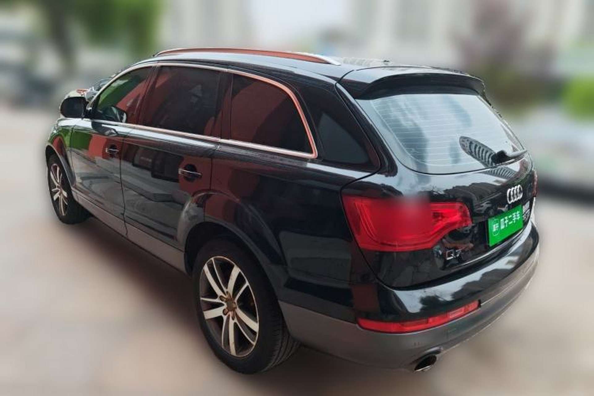 Used Audi Q7 2012 3.0 TFSI Ambition (200kW) Rear Left 45 Deg