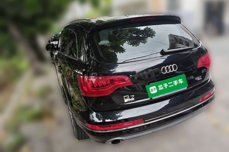 Used Audi Q7 2012 3.0 TFSI Exclusive Version (200kW) Rear Left 45 Deg