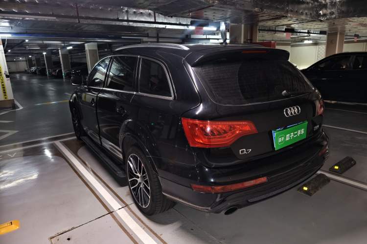 Used Audi Q7 2012 3.0 TFSI Comfort Model (200kW) Rear Left 45 Deg
