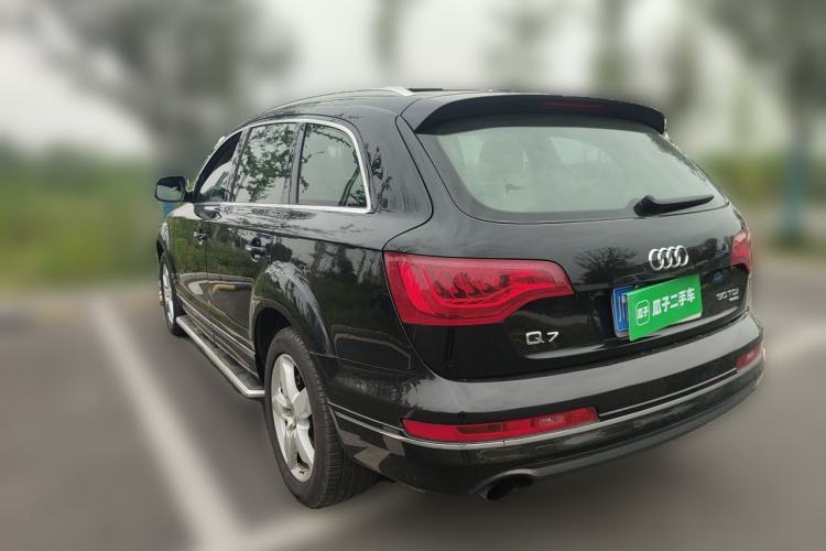 Used Audi Q7 2012 3.0 TDI Leading Model Rear Left 45 Deg