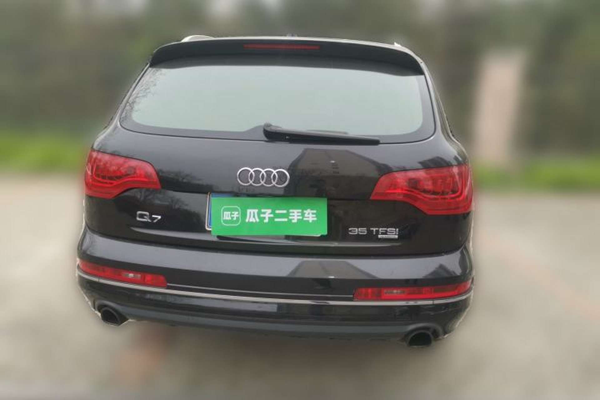 Used Audi Q7 2012 3.0 TFSI quattro (200kW) Technology Edition Rear